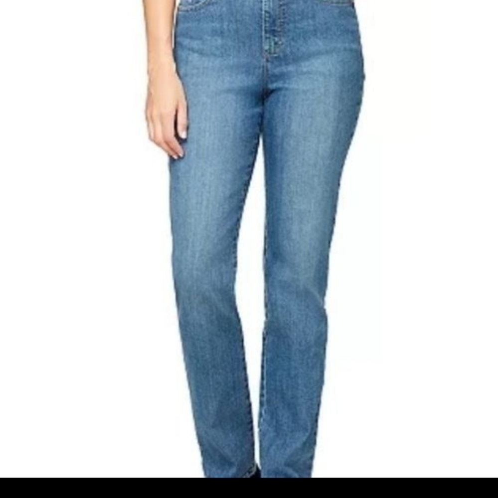 Denim Blue Jeans 14 By Gloria Vanderbilt NWT Heritage Amanda Cut Slimming
